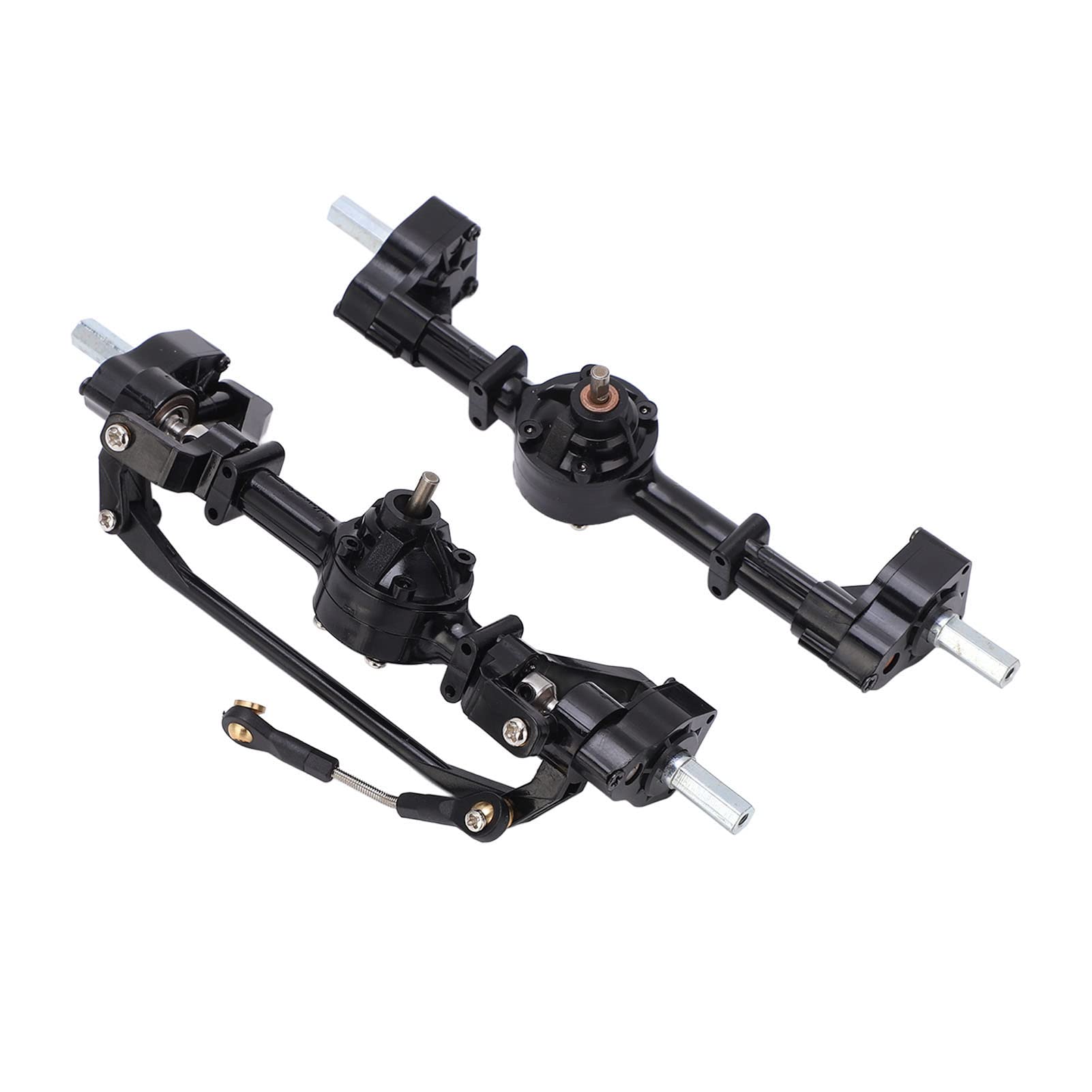 SUNGOOYUE Front Rear Axle Gear Box for WPL C14 C24, Metal 1/16 RC Car Upgrade Parts for C34 C44 B14 B24