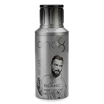One8 By Virat Kohli One8 No Gas Blanc Deodorant - 120 Ml - Men, Silver, 120 ml