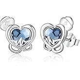 Nurse Earrings Sterling Silver Stethoscope Stud for Doctor RN Medical Student