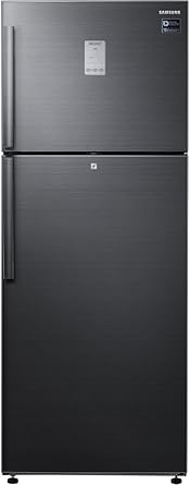 Samsung 478 L 3 Star (2019) Frost Free Double Door Refrigerator(RT49K6338BS/TL, Black inox, Convertible, Inverter Compressor)