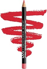 NYX Professional Makeup Slim Lip Pencil 817 Hot Red - Long-Wearing Lip Liner view 1