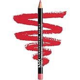 NYX PROFESSIONAL MAKEUP Slim Lip Pencil, Long-Lasting Creamy Lip Liner - Hot Red