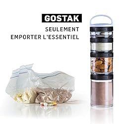BlenderBottle GoStak Food Storage Containers for