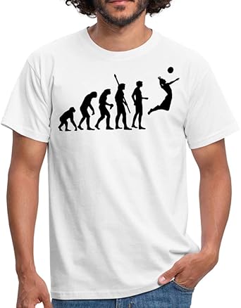 Spreadshirt Volley Ball Evolution Du Singe Au Volleyeur T Shirt Homme Amazon Fr Vetements Et Accessoires Spreadshirt Volley Ball Evolution Du Singe Au Volleyeur T Shirt Homme Amazon Fr Vetements Et Accessoires