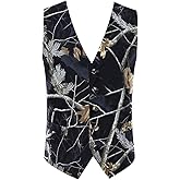 HBDesign Mens Fashion Vests Outerwear Camouflage Color