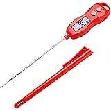 Instant Read Digital Meat Thermometer - AIMILAR AY6001-R1 Magnetic Waterproof Food Cooking Thermometer with Backlight for Kit