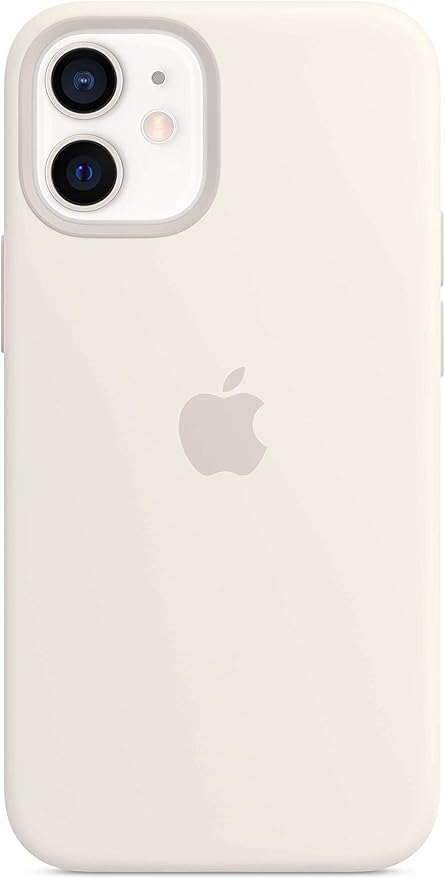 Amazon Com Apple Silicone Case With Magsafe For Iphone 12 Mini White