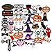 PBPBOX 52 Pieces Halloween Party Favors Photo Booth Props