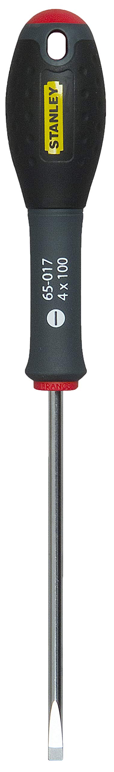 Stanley 1-65-017 Fat Max Screwdriver Parallel 4X100Mm-Black/Red