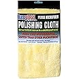 Duragloss 9003 Plush Microfiber Polishing Cloth, 1 Pack, Yellow