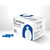 CareSens Sterile Single Use Ultra Thin 30G Universal Designed Lancets (300 Counts) for Minimizing Skin Discomfort and Pain