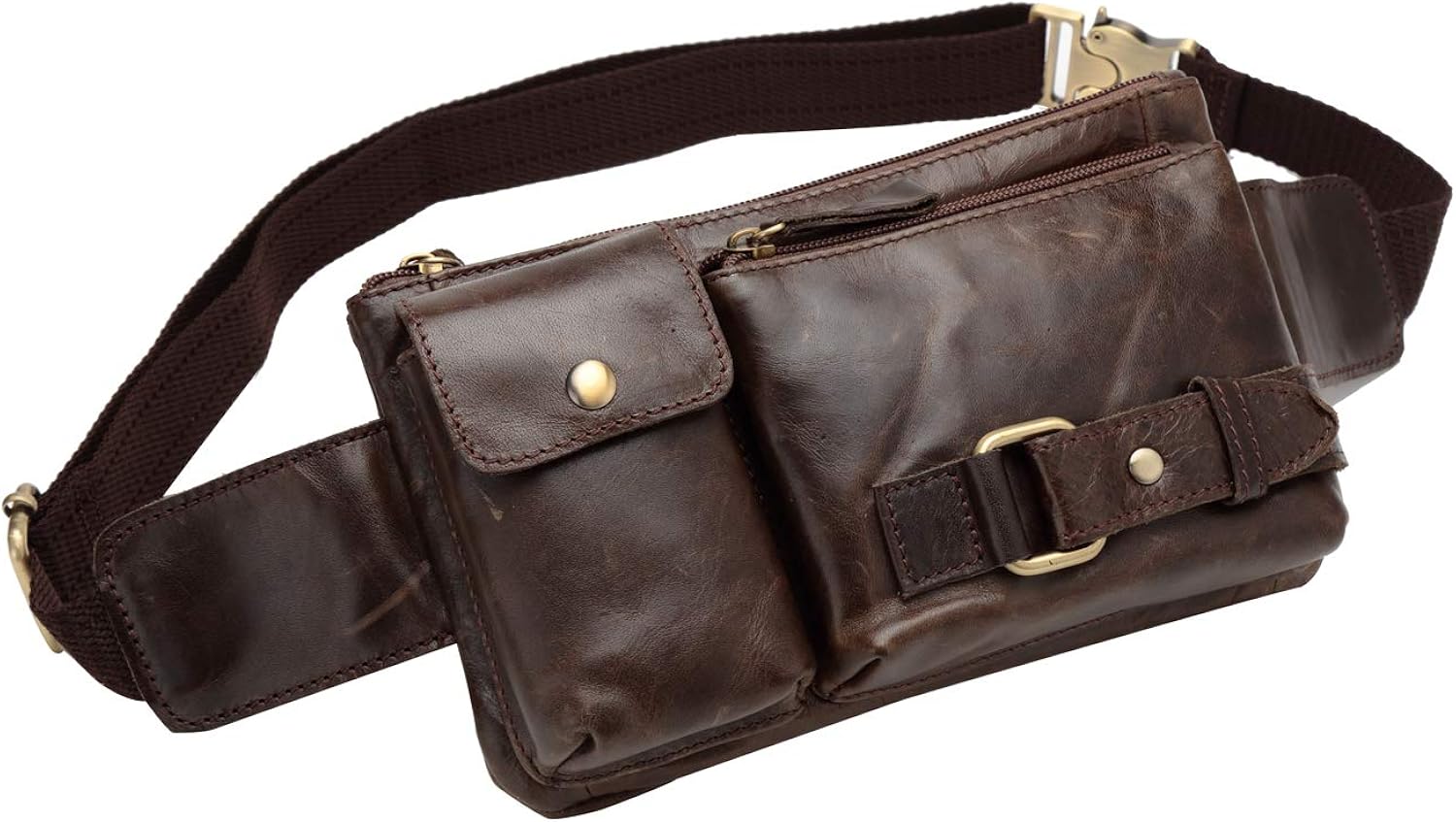 leather fanny pack men