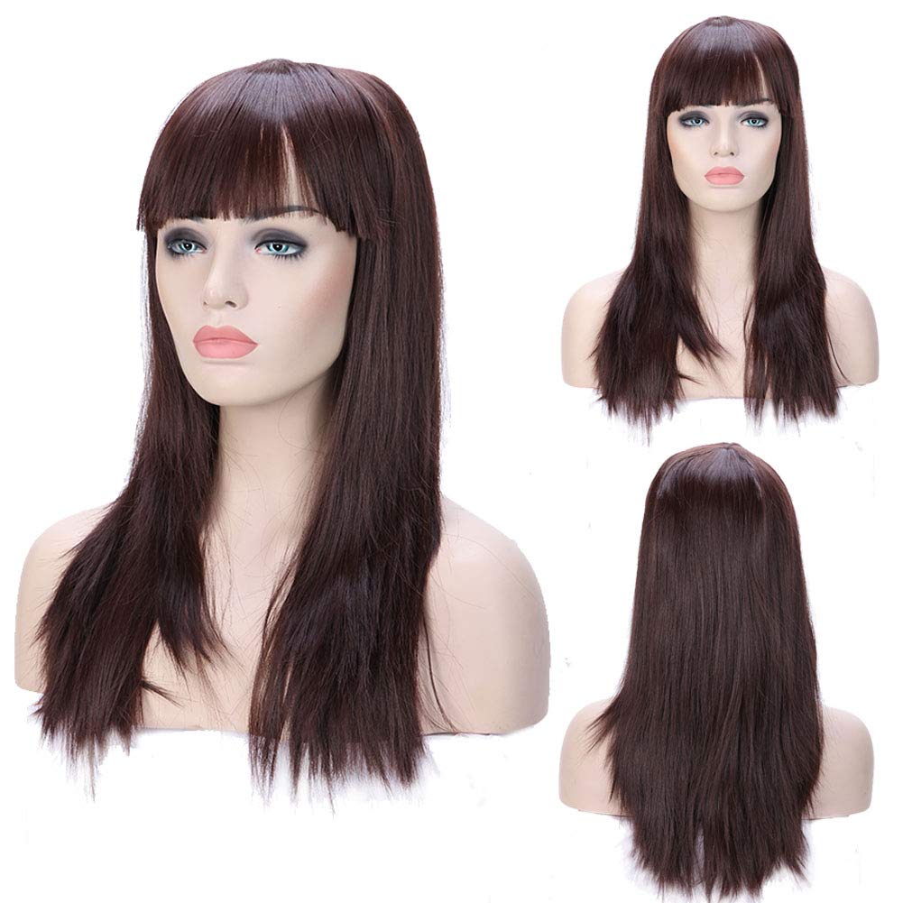 S Ssoy Womens 75cm 29 5 Long Straight Cosplay Wig Heat Resistant