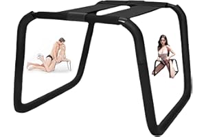 Sex Chair for Couples BDSM Sex Toys, Multifunctional Sex Position Enhancer Chair Adjustable Sex Bench with Bouncing Mount Sea