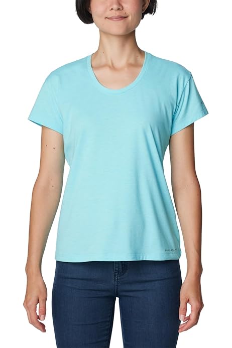 売れ筋商品|||マウンテンハードウェア カットソー トップス レディース Trek N Go Short-Sleeve Top - Women's Light Illusion Mountain Hardwear Trek N Go Short-Sleeve Top - Women's