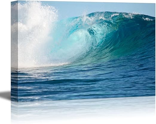 Amazon Com Wall26 A Big Wave In The Pacific Ocean Canvas Art Wall Art 24 X 36 Posters Prints