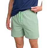 HUK Mens 5.5" Pursuit Volley, Quick-Dry Fishing Swim Shorts
