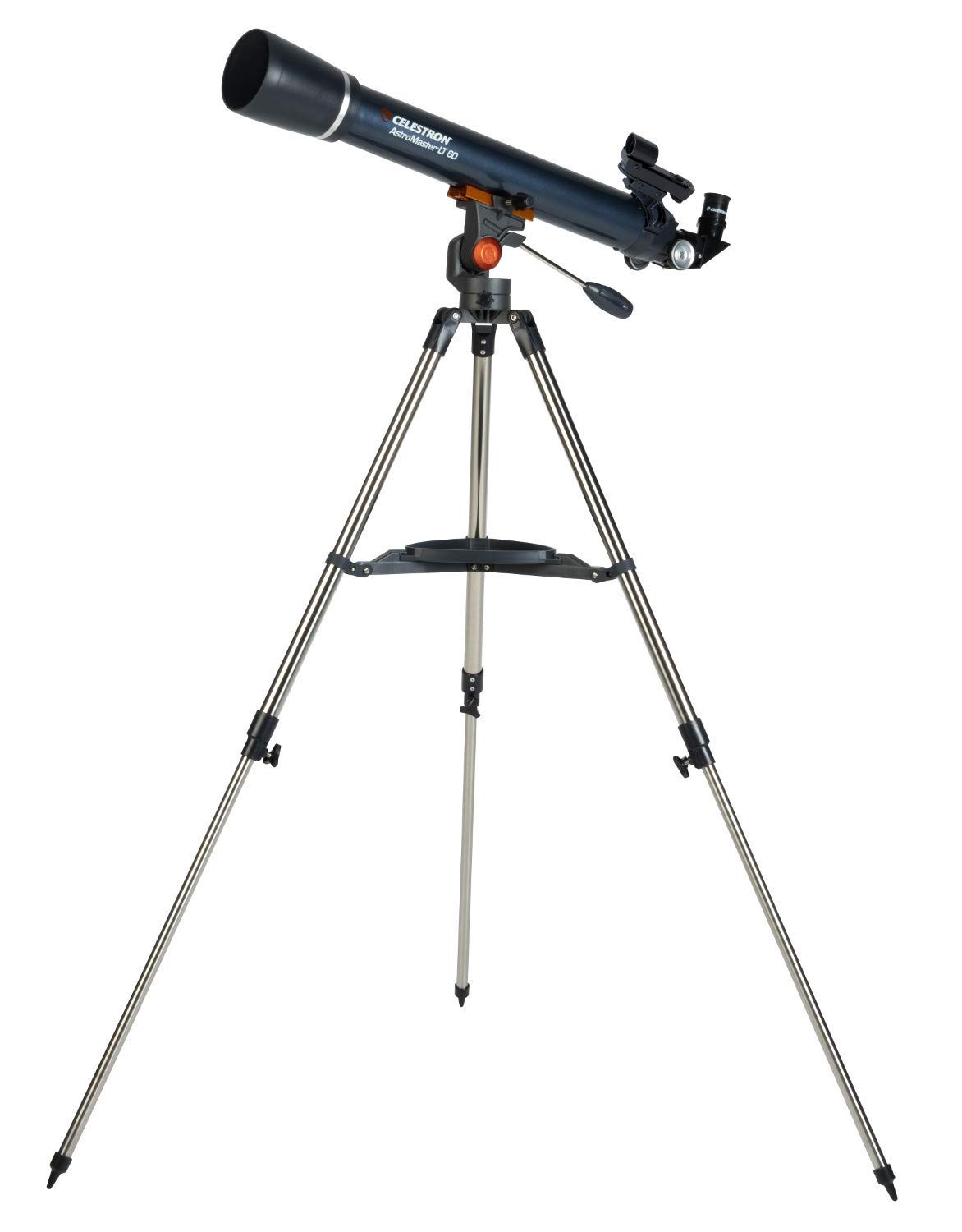 Celestron 21073 AstroMaster LT 60AZ Refractor Telescope, Dark Blue