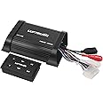 Bluetooth Amplifier Marine Amp Full Range, Class A/B, Wireless Remote, Aux-in, USB-in for Bikes, Motorcycle, Golf Cart, ATV, RZR, Tractor, Hot Tub