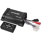 Bluetooth Amplifier Marine Amp Full Range, Class A/B, Wireless Remote, Aux-in, USB-in for Bikes, Motorcycle, Golf Cart, ATV, RZR, Tractor, Hot Tub