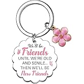 Celaqiu Friendship Gifts for Women Friends Keychain Best Friend Birthday Gift for Women Christmas Valentines Day Gifts for Best Friend Funny Keychains for BFF