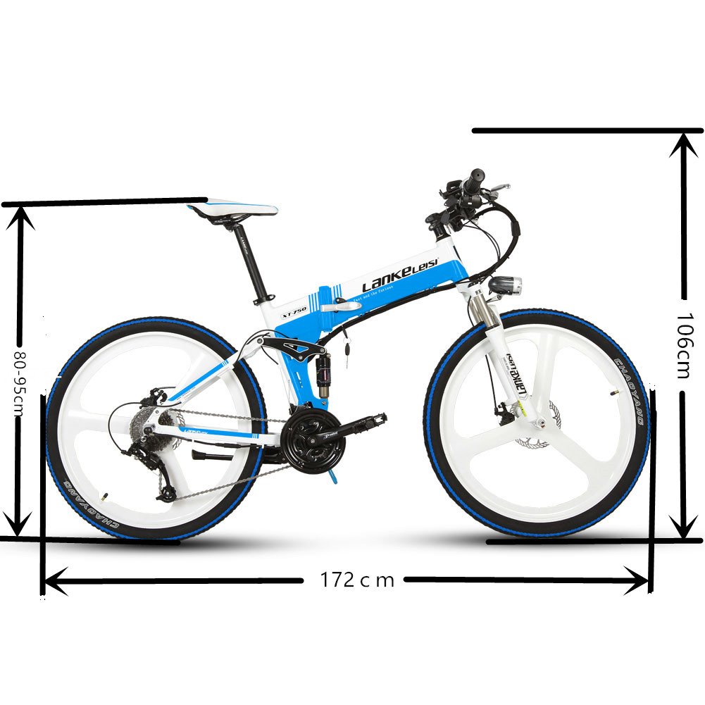 全商品オープニング価格特別価格 Extrbici Xt750 折りたたみ自転車 27段変速 自転車 マウンテンバイク ２６インチ アルミフレーム ディスクブレーキ 泥除け付き アップグレード 新品セール B074wp1h79 ホワイト ホワイト 人気no 1 本体 Celebration Fl Us