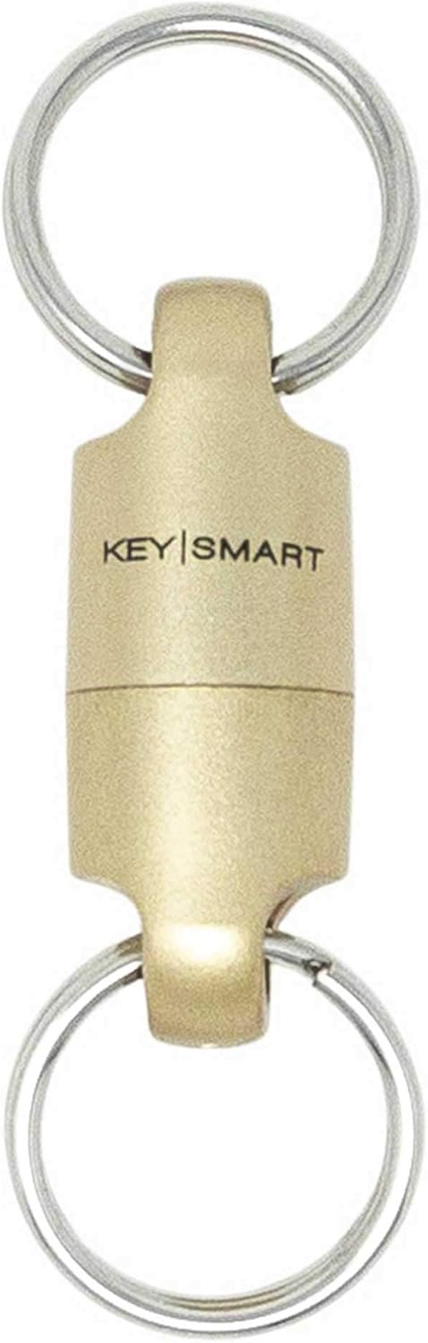 KeySmart MagConnect - Quick, Secure Key Attachment to Bag, Purse & Belt - Easy Access to Keys (1 Pack, Gold) at  Women’s Clothing store