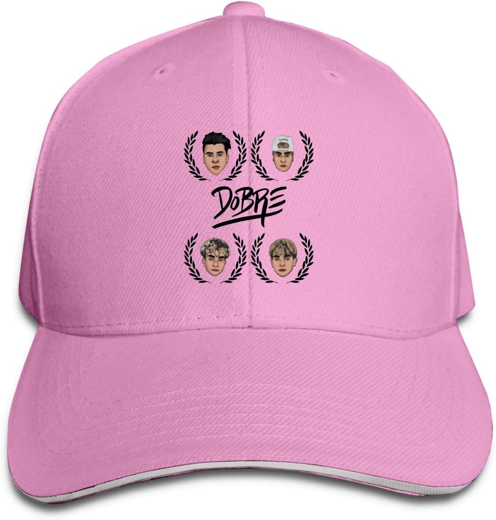 Men Women Fashion Dobre Brothers Vintage Trucker Hat Baseball Cap for Youth Boys Girls Glof Dad Outdoor Sun Hats