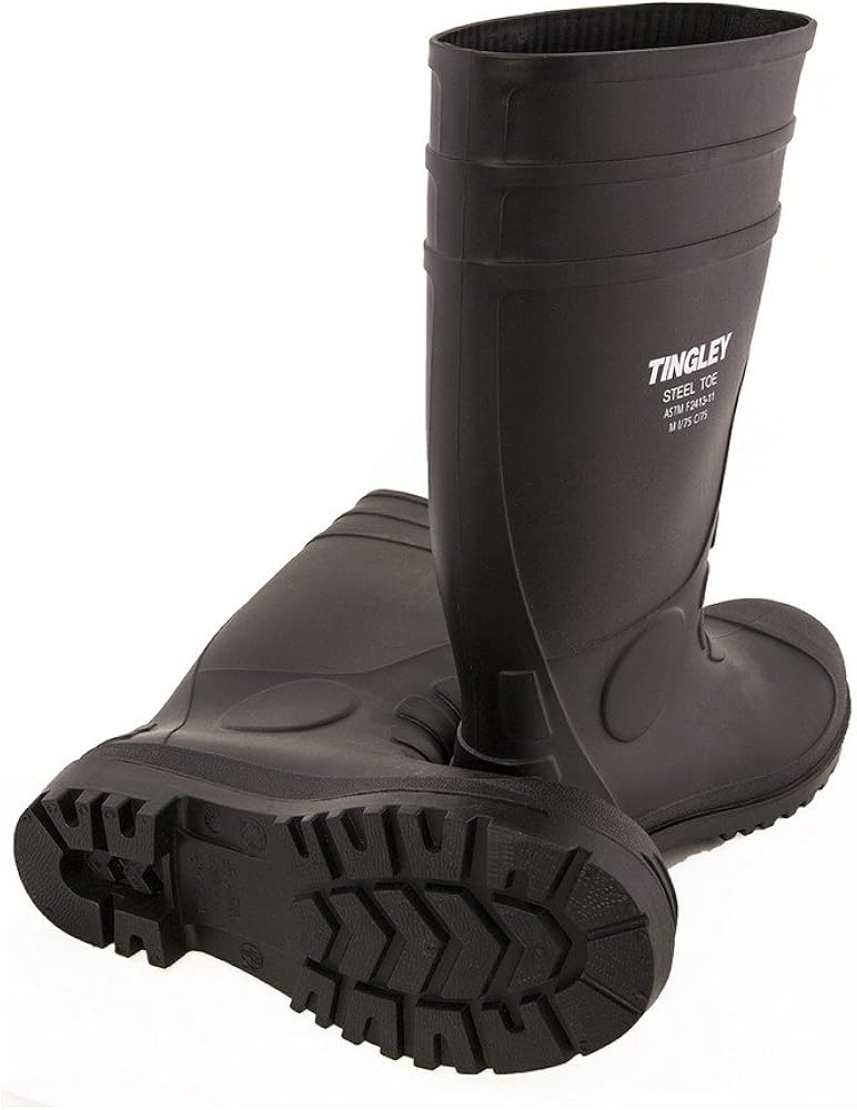  | TINGLEY Rubber Blk Steel Toe Boots 31244 Work Shoes/Boots | Boots