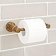 Signature Hardware 482739 Greyfield Wall Mounted Pivoting Toilet Paper Holder