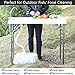 VINGLI Outdoor Folding Fish and Game Cleaning Table w/Sink| Portable & Durable, Standard Garden Connection, Upgraded Drainage Hose, Stainless Steel Faucetthumb 1