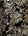 ZEROYAA Mens Hipster Metallic Paisley Printed Single Breasted V-Neck Suit Vest/Tuxedo Waistcoat