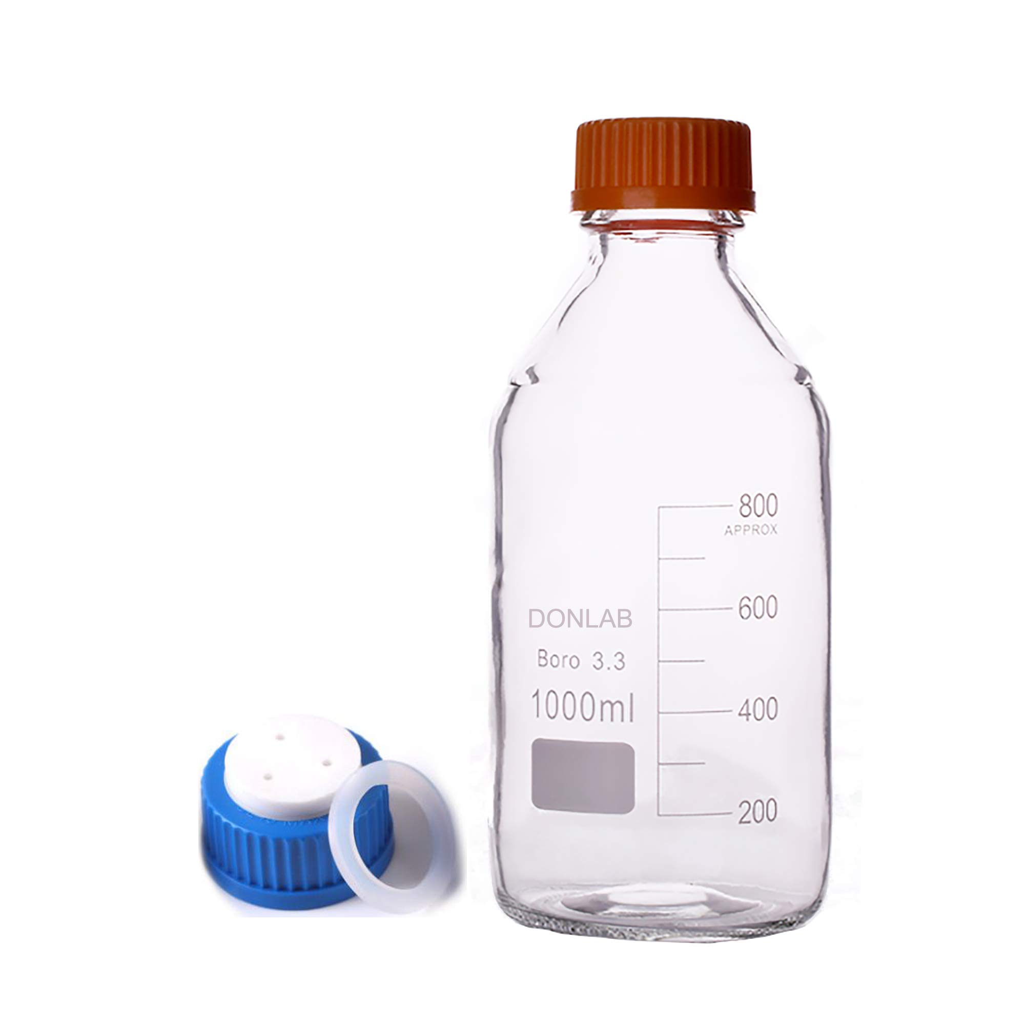 DONLAB MBP-1003 Borosilicate Glass 100ml Round