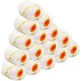 Hubaow 15 Pieces Paint Roller Cover, 2 inch Microfiber Roller Covers, Washable Covers for Roller Frame, House Painting Supplies, Naps for Paint Roller Brush for Painting Walls Ceilings