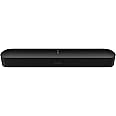 Sonos Beam - Smart TV Sound Bar with Amazon Alexa Built-in - Black