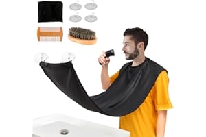 YELEGAI Beard Bib Apron Fathers Day Stocking Stuffers Christmas Anniversary Valentines Day Gifts for Men Dad Him