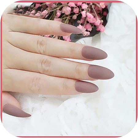 Amazon フルカバー偽ネイル600pcs Packバレリーナネイルフルカバーネイルバレリーナ棺の形フェイクネイル人工フレンチ偽ネイルアートのヒントサロンツール Old Street Shapers ビューティー 通販