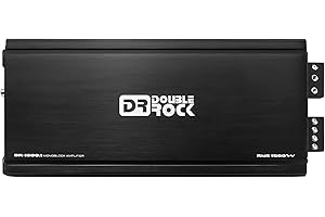 DR Double Rock DR-1500.1 Amplifier Car Audio Car Amplifier Subwoofer Amplifier RMS 1500 Watt Car Amp Class D Monoblock Car Am