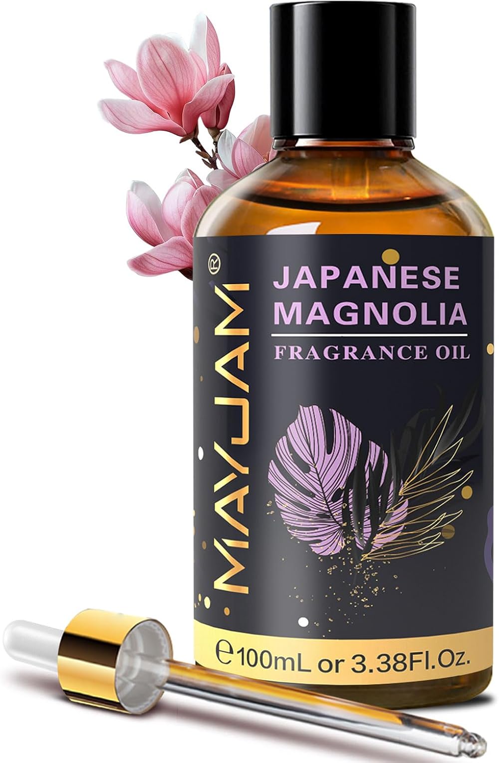 MAYJAM 100ML Japanese Magnolia Fragrance Oil with Glass Dropper