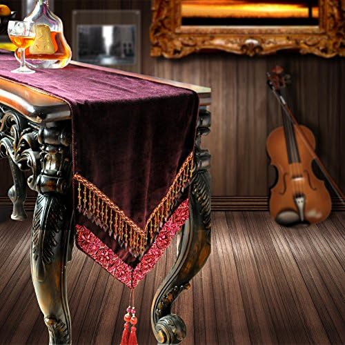 European-style luxury table runner/bed runner/ table/ table cloth/Table-cloth table flag fashion-A 30x280cm(12x110inch)