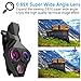Hhusali iPhone Lens, 0.65x Wide Angle + 20x Macro + 160° Fisheye Lens Clip-on Cell Phone Camera Lenses Kit for iPhone 7/6/5/4, Android/Samsung Mobile Smartphone