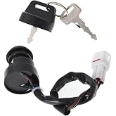waltyotur Ignition Key Switch Replacement for Yamaha Warrior 350 YFM350 1996 1997 1998 1999 2000 2001