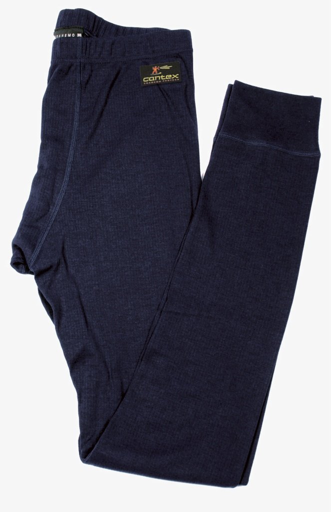 Tranemo 5930-92-03-XL Size X-Large Long Johns - Navy Blue