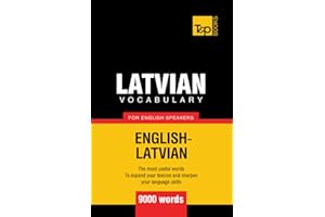 Latvian vocabulary for English speakers - 9000 words
