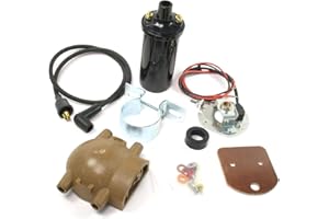 Pertronix Ignitor Kit For Original Ford Front Mount Distributors. 4-Cylinder, Single Point, 12-Volt Negative Ground. Typicall