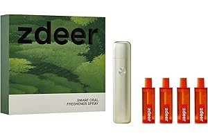 ZDEER Smart Fresh Oral Spray for Bad Breath, Breath Fresheners Rechargeable Oral Care Mist,Electric Oral Spray Fresh Breath for Men and Women, Ultra fine Mint Flavor Mist for Mouth Alcohol Free