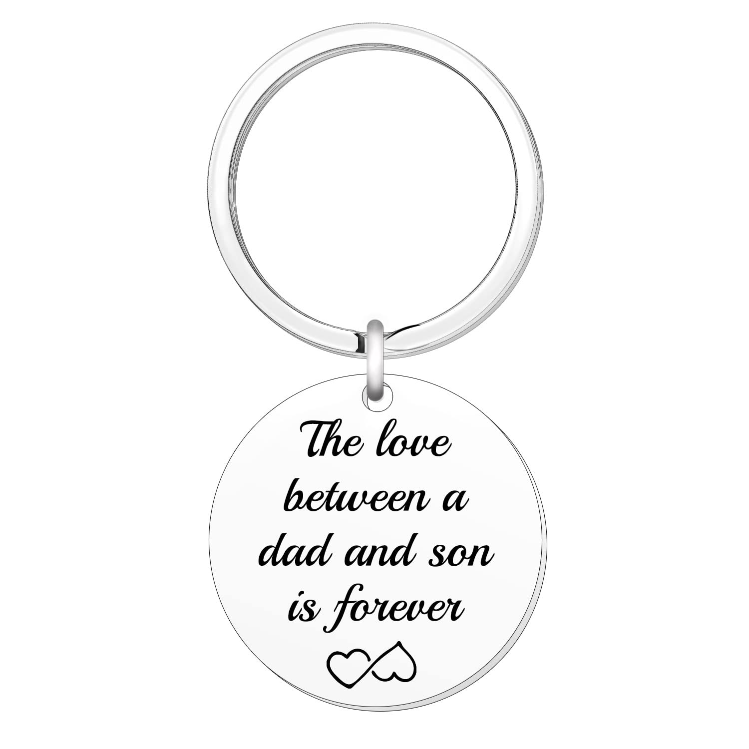 STYFA Dad Keyring Dad Gifts from Son Dad Birthday Christmas Gifts Keyring Father's Day Keychain Gifts