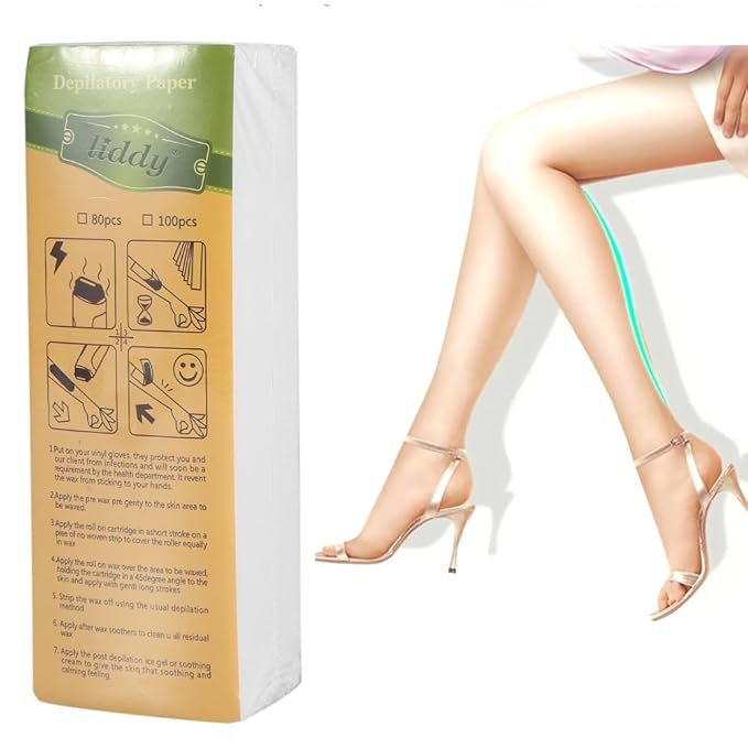 100sheets Bag Leg Arm Armpit Hair Removal Depilatory Nonwoven