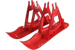 Snow Bike Sled 1Pair Winter Balance Bike Snow Sled for Kids Scooter Sledge Ski Board for Outdoor Winter Transforming into Ski