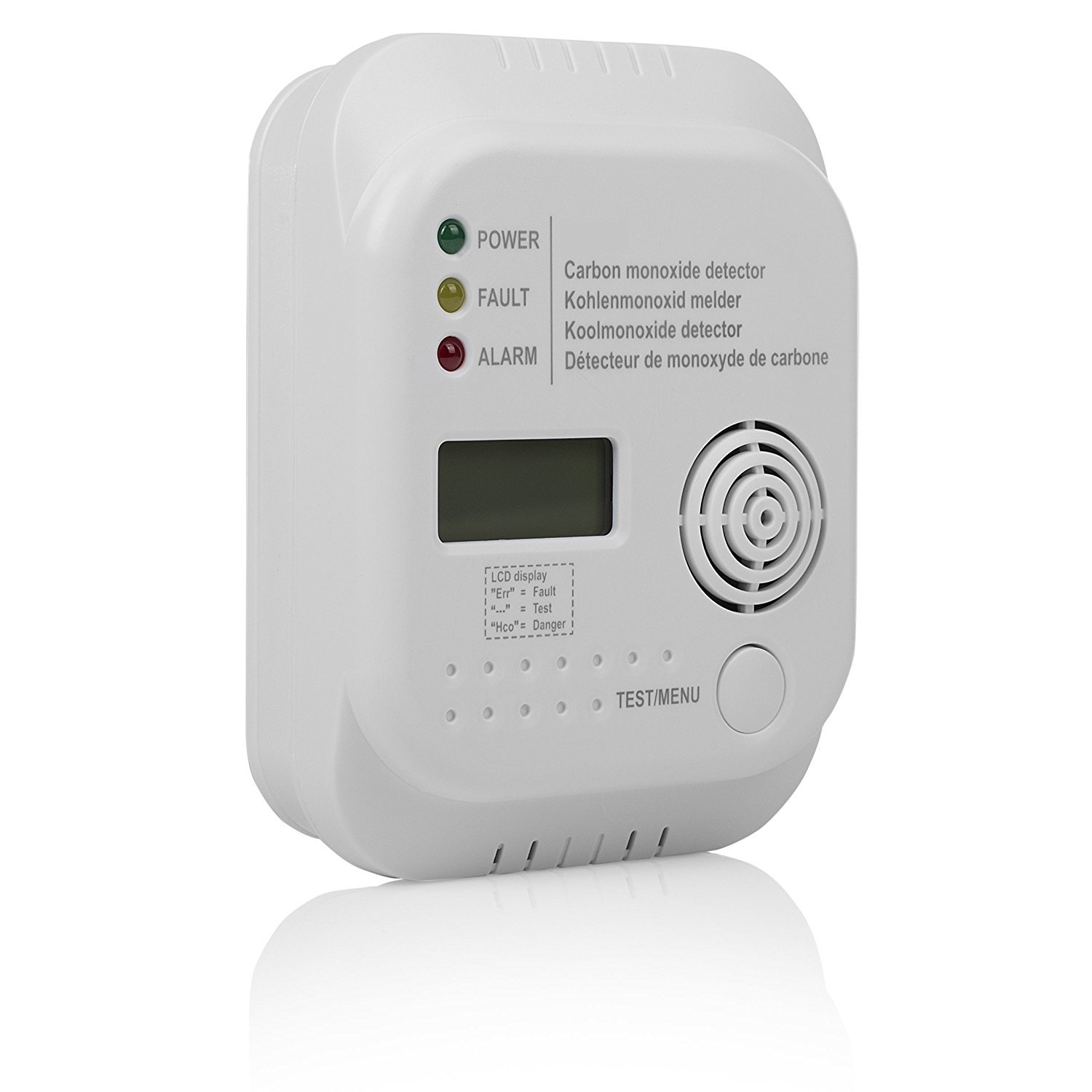 Juego de 3 Smartwares Detector de monóxido de carbono con ...